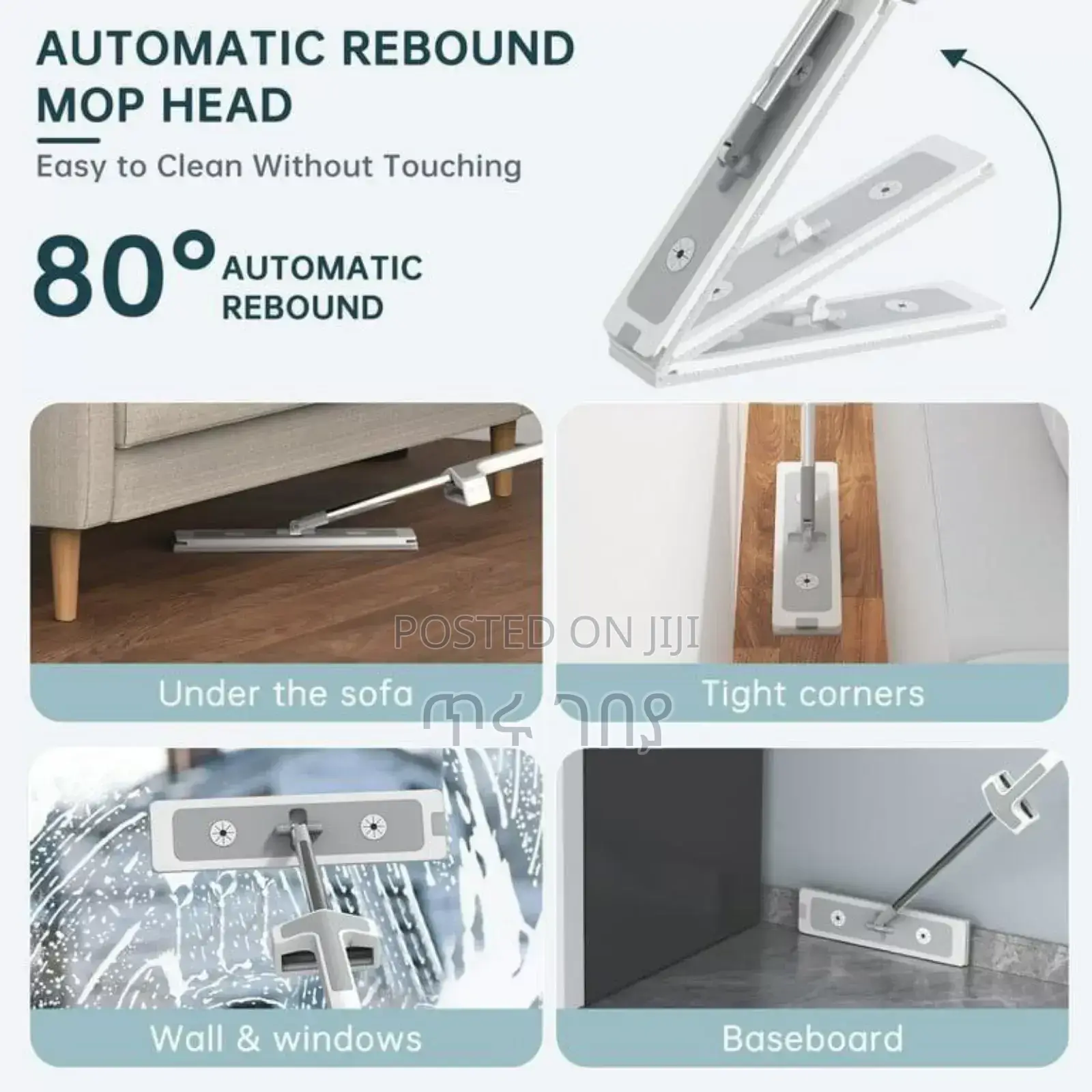 Spin Mop Microfiber Mop