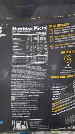 Mutant Mass Extreme 2500 (Made in Canada)