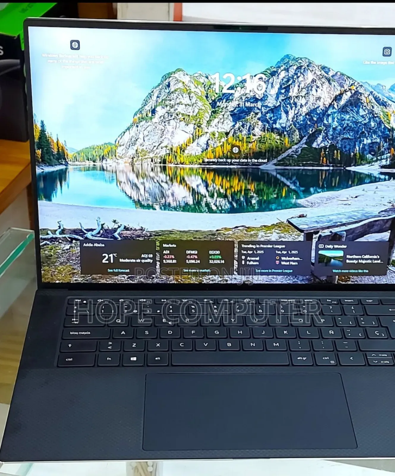 New Laptop Dell XPS 15 16GB Intel Core I7 SSD 512GB