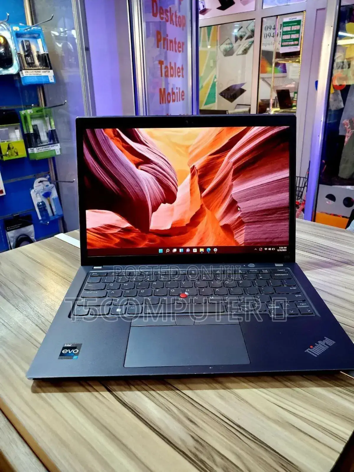 New Laptop Lenovo ThinkPad 13 16GB Intel Core I7 SSD 512GB