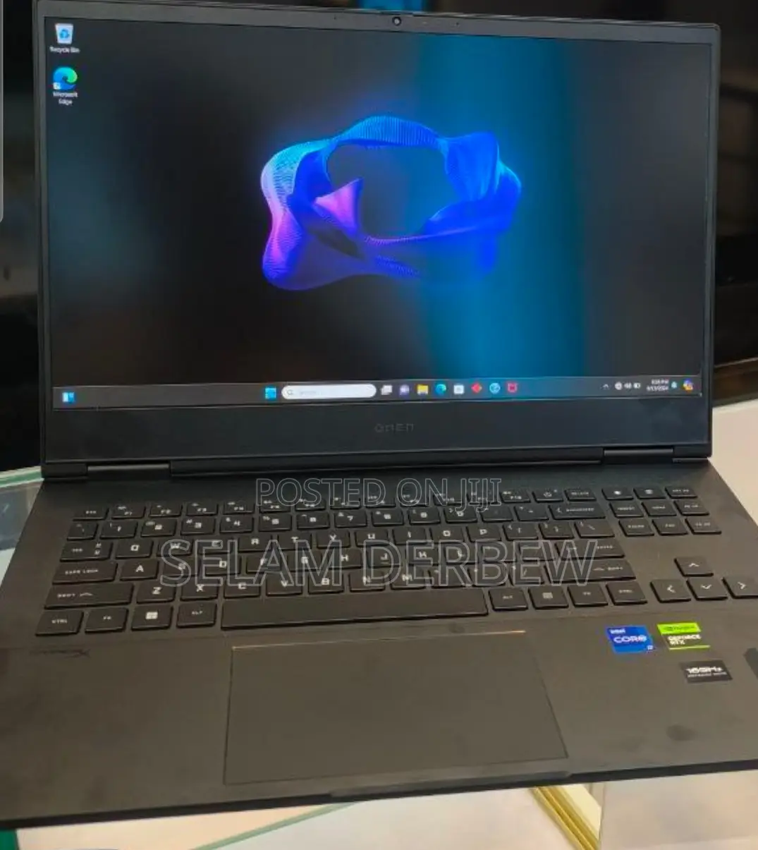 New Laptop HP Omen 15 16GB Intel Core I7 SSD 1T