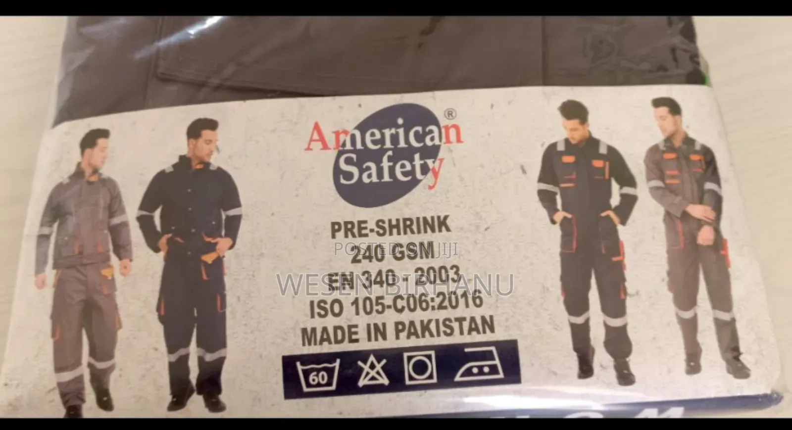 American Safety Workwear | 240 GSM Industrial Uniform