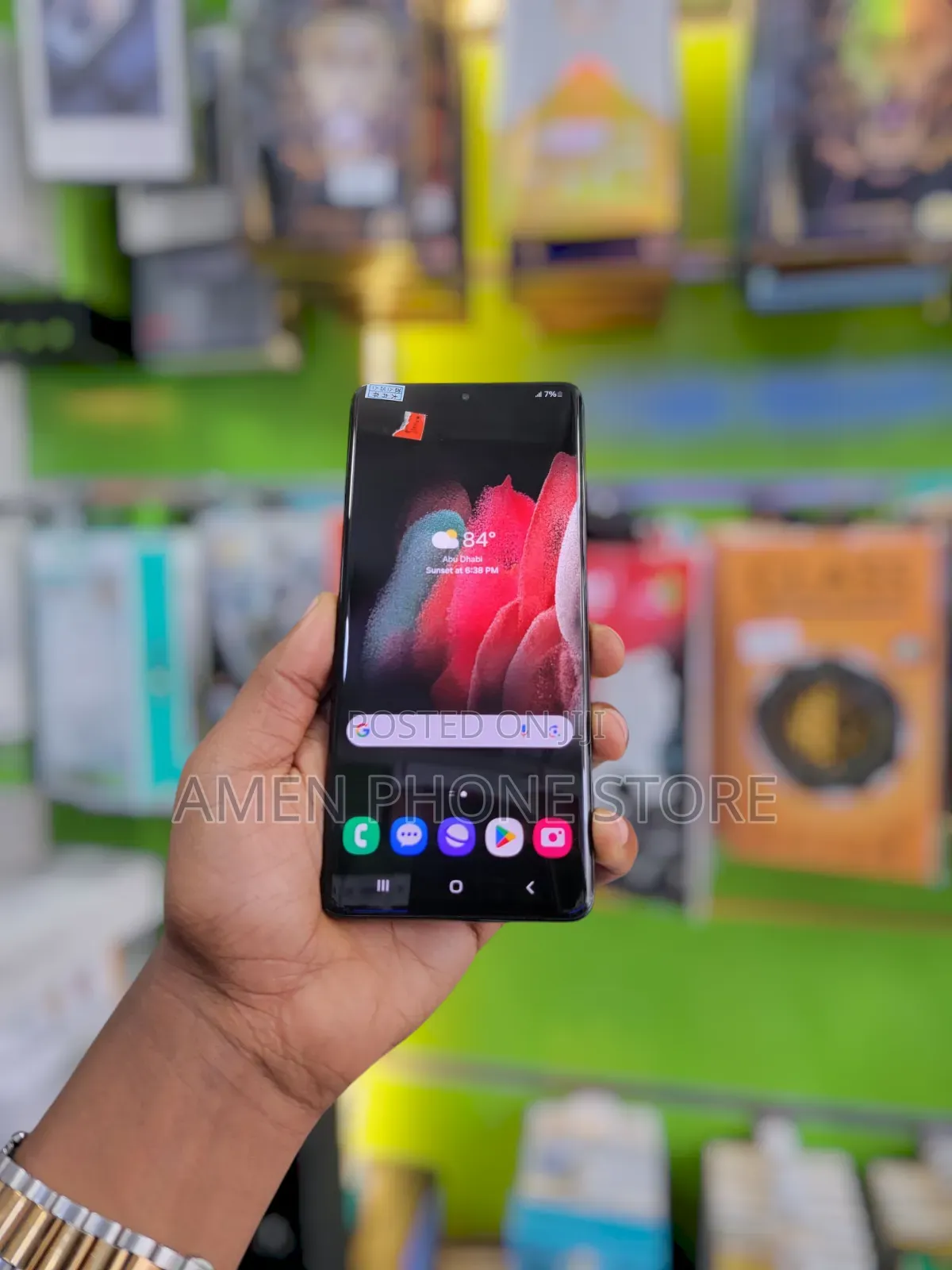 New Samsung Galaxy S21 Ultra 5G 256 GB Black