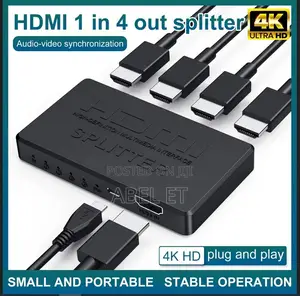 1 in 4 Out Hdmi Splitter /Hd Video Switcher