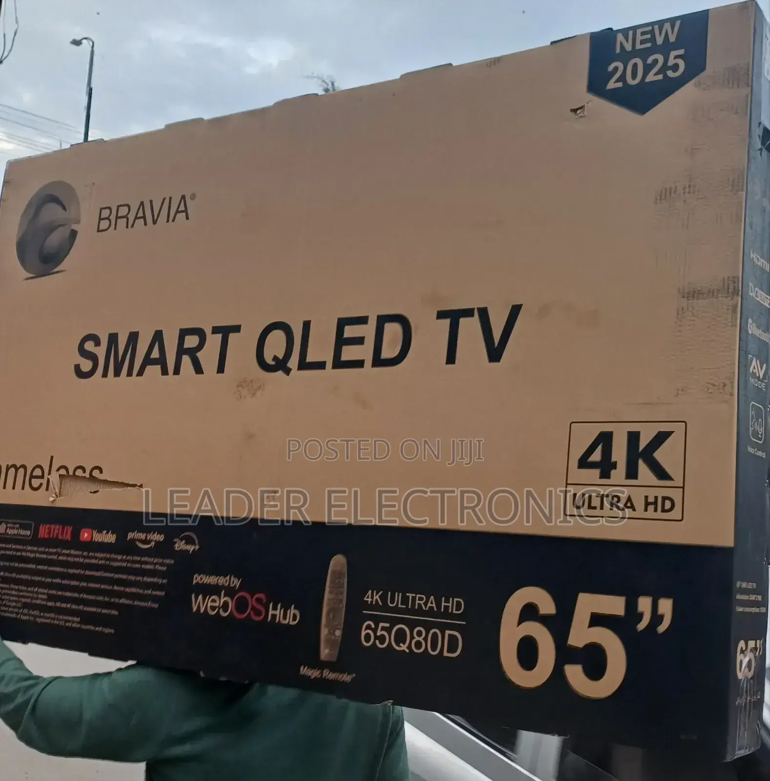 Bravia Tv 65" Qled Uhd Smart TVS