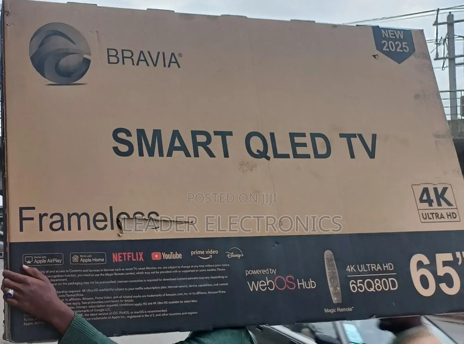Bravia Tv 65" Qled Uhd Smart TVS
