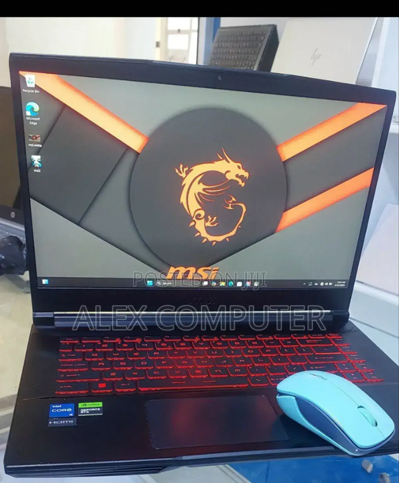 New Laptop MSI Pulse GL66 16GB Intel Core I5 SSD 512GB