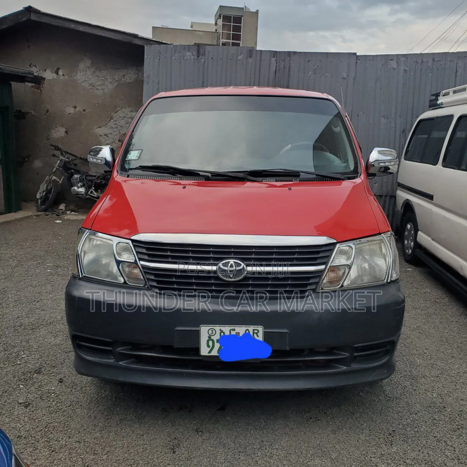 Toyota HiAce 2008 Red