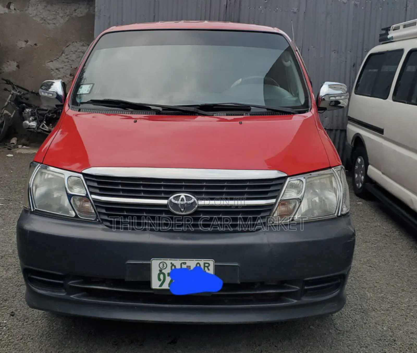 Toyota HiAce 2008 Red