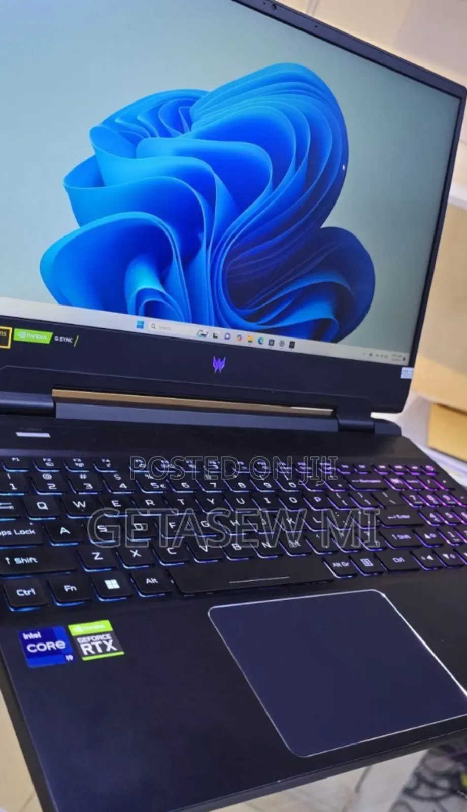 New Laptop Acer Predator Helios 300 16GB Intel Core I9 SSD 1T