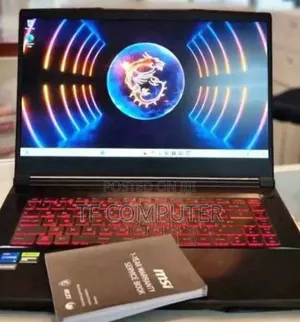 New Laptop MSI GF63 16GB Intel Core I5 SSD 512GB