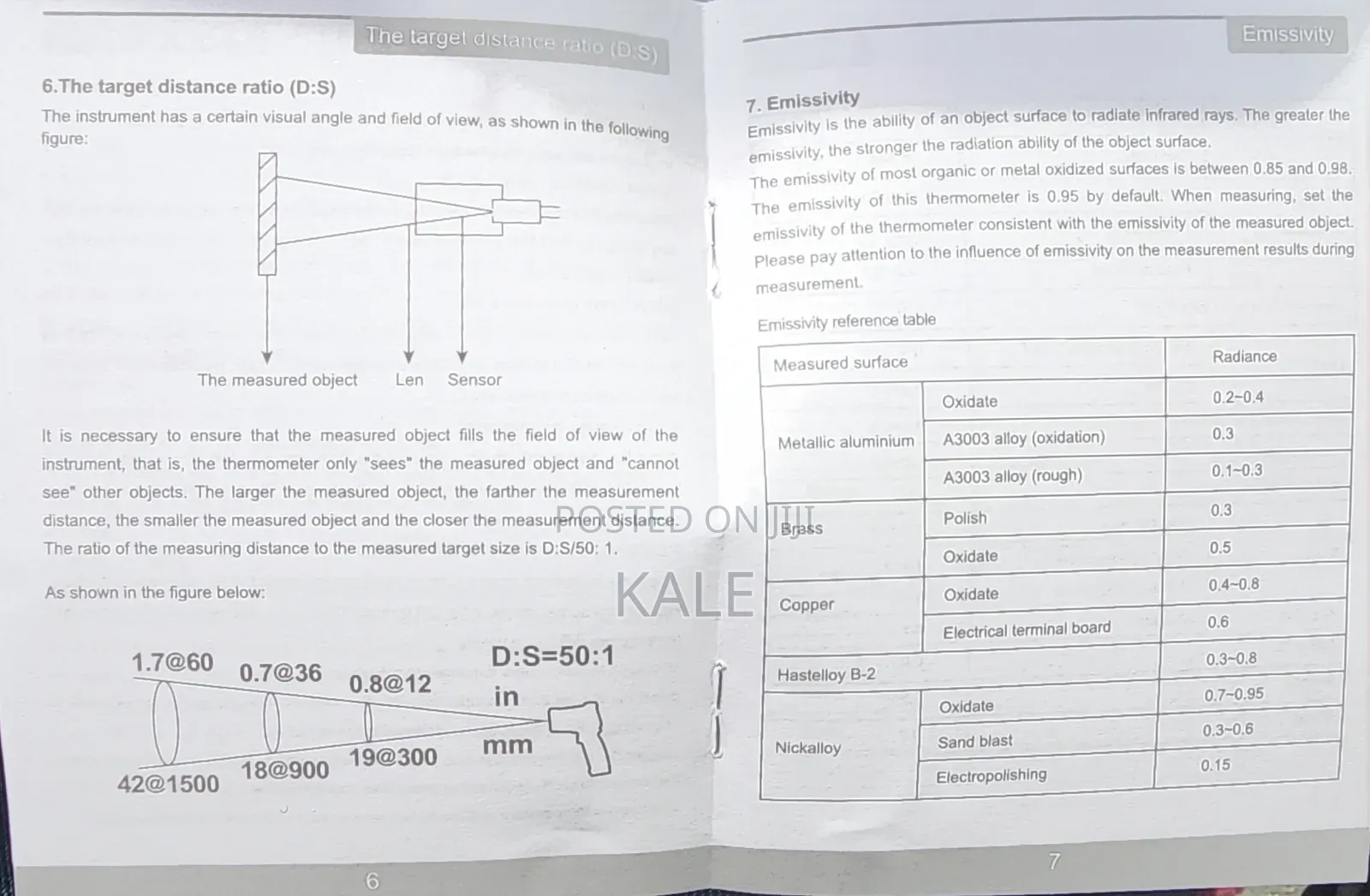 Infrared Thermometer 40°c-2000°c