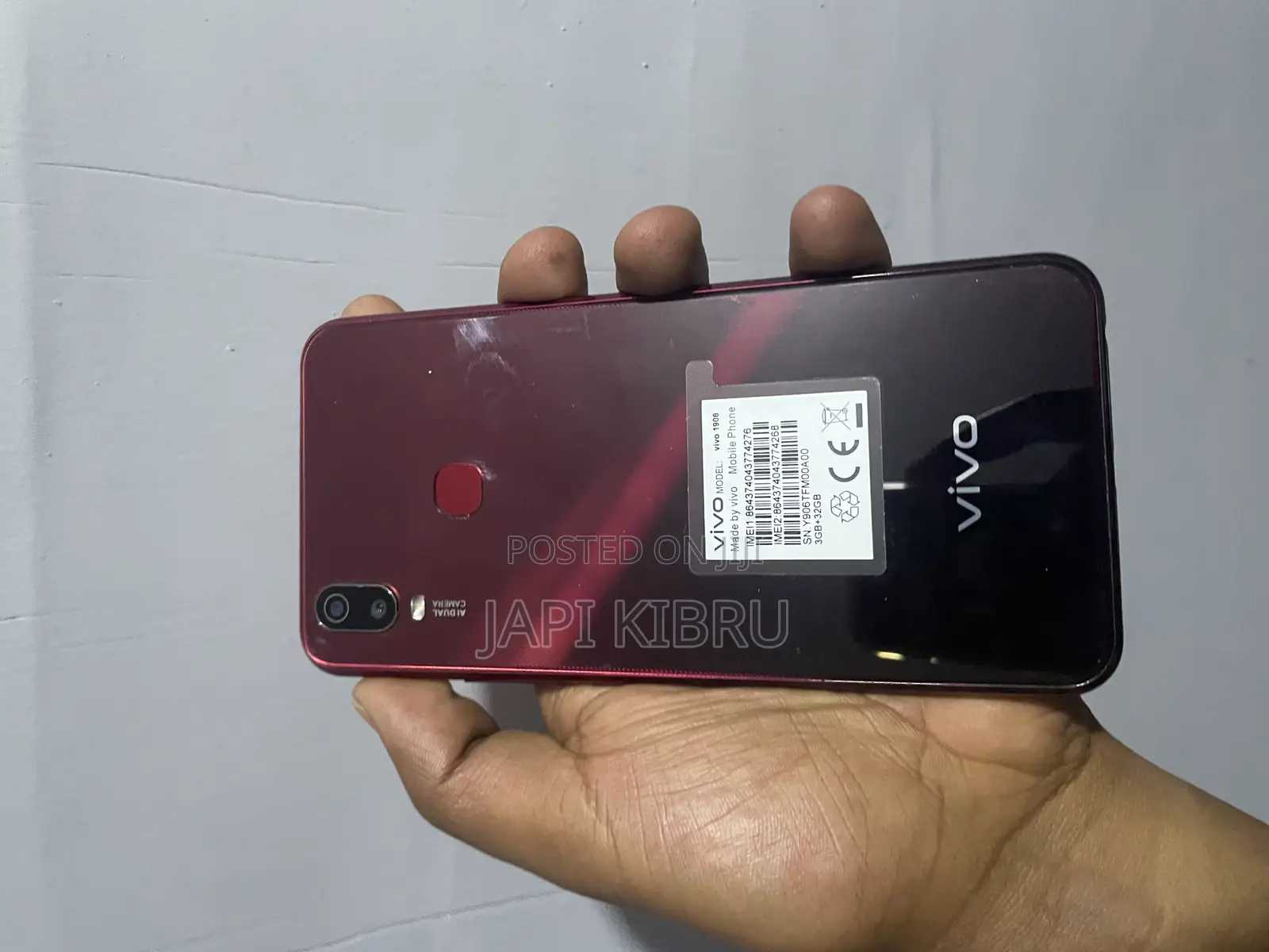 Vivo U10 32 GB Red