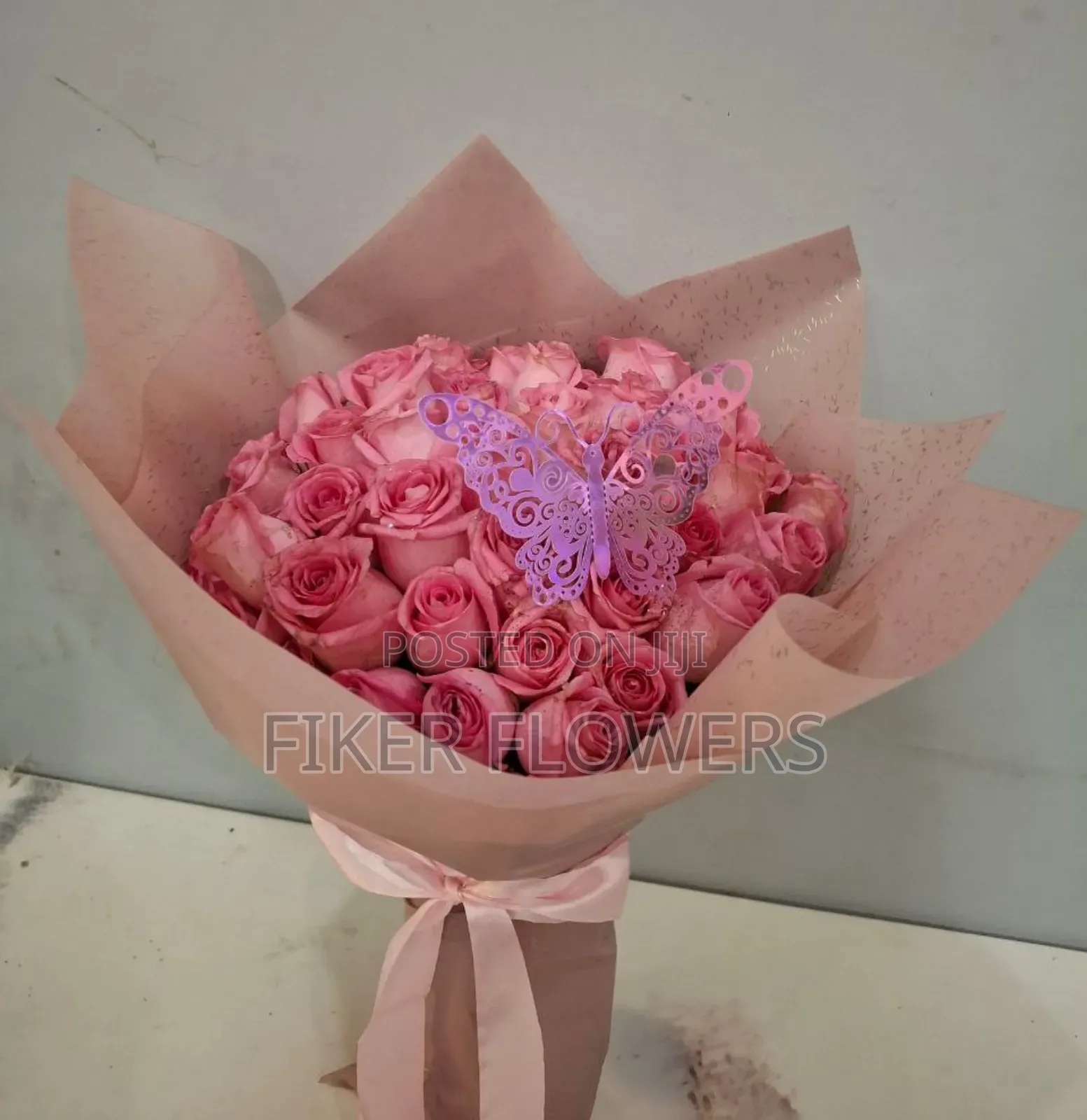 Pink Natural Flower አበባ