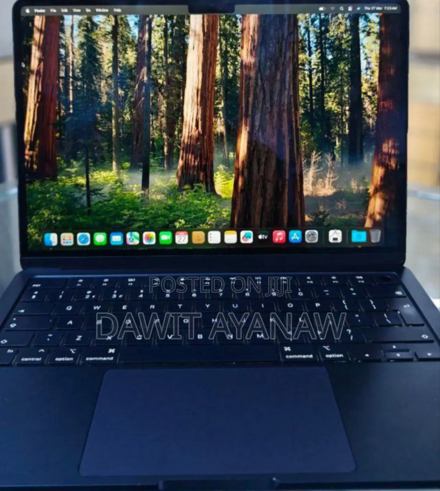 New Laptop Apple MacBook Air 2024 M3 13-Inch 8GB Apple M3 SSD 256GB