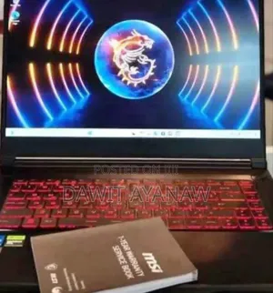New Laptop MSI 16GB Intel Core I5 SSD 512GB