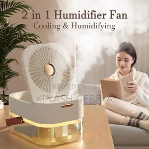 Dual Spray Humidifier With Night Light