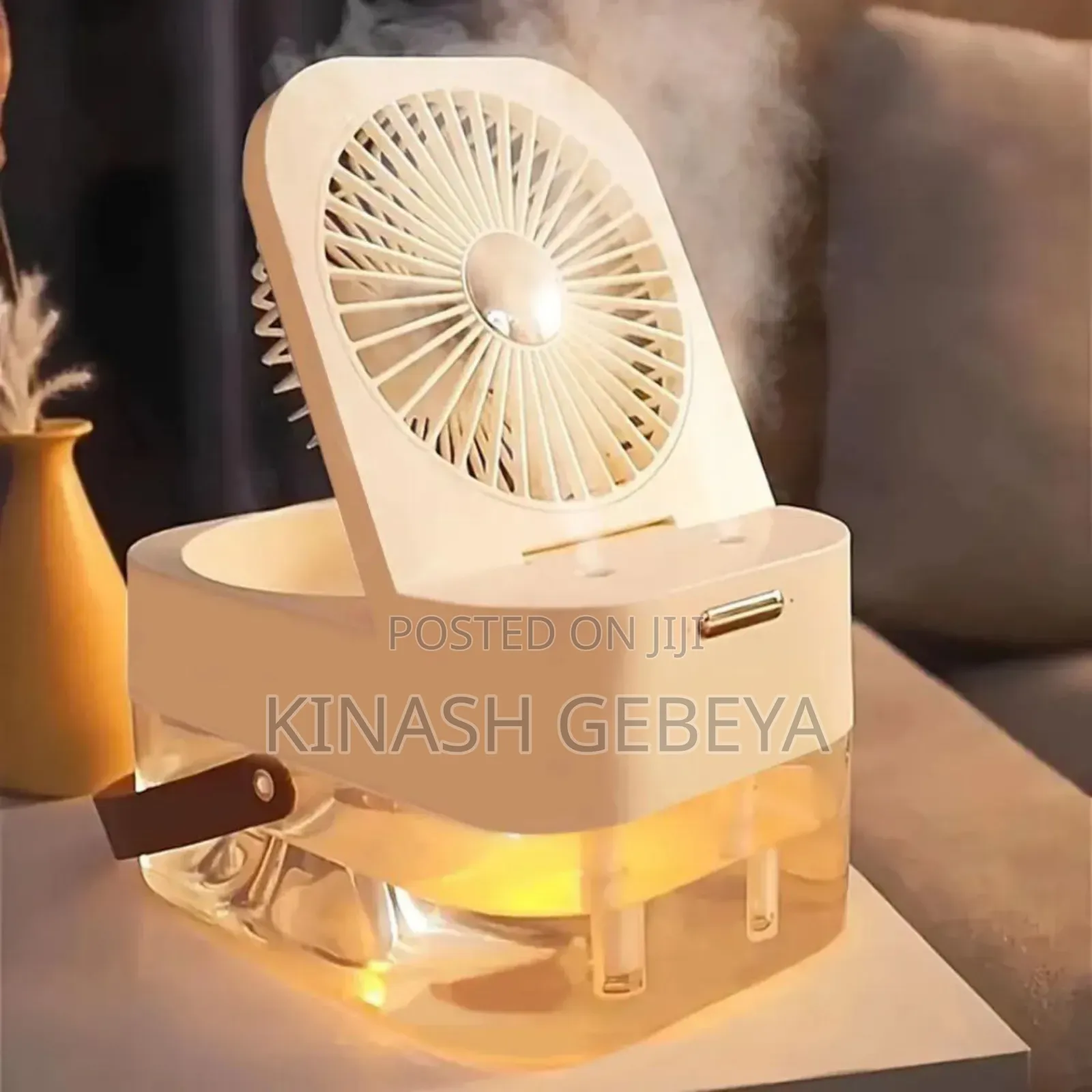Dual Spray Humidifier With Night Light
