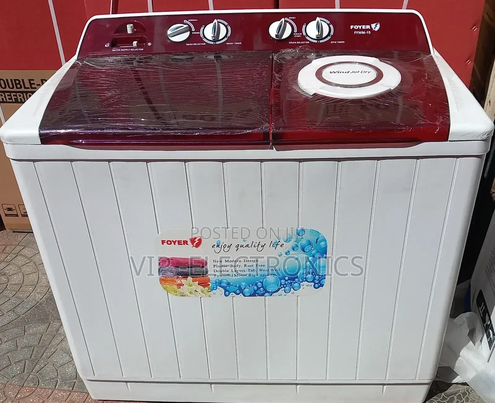 Foyer Washing Machine 15kg