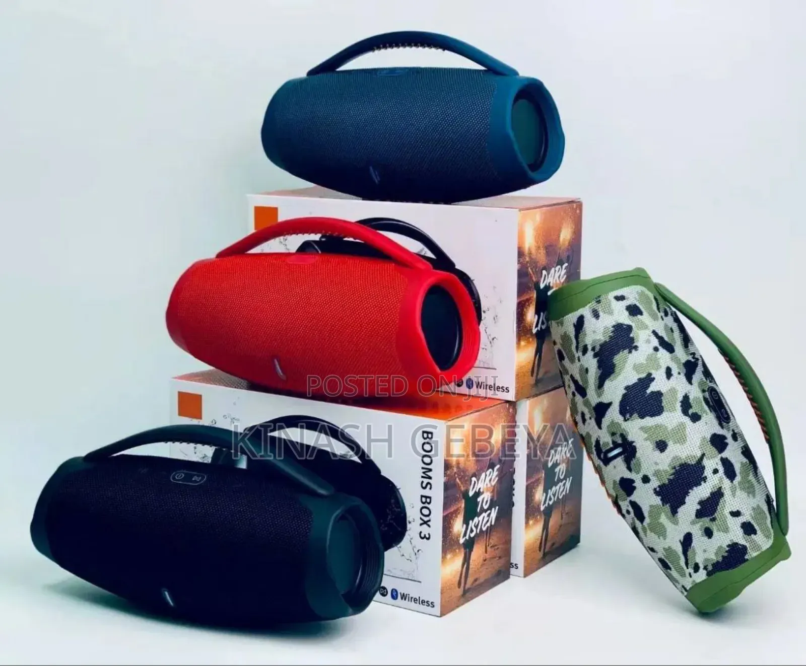 Boombox 3 Portable Bluetooth Speaker