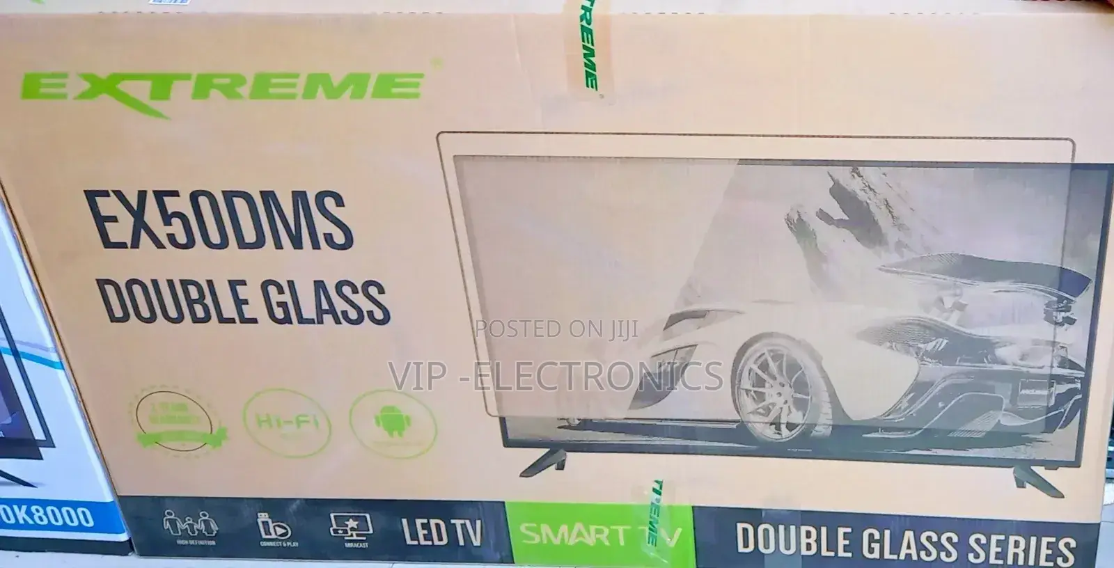 Extreme 50"Inch Tv Smart Android 12.0 Nwe Tv