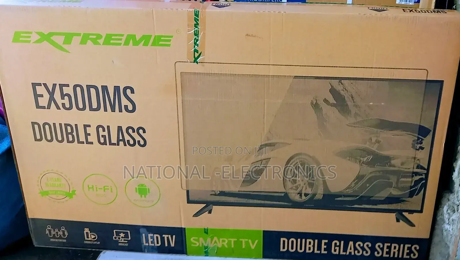 Extreme 50"Inch Tv Smart Android 12.0 Nwe Tv