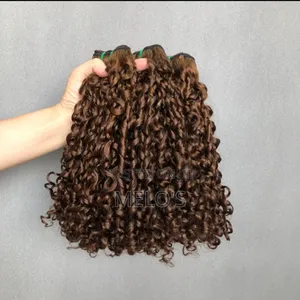 Photo - 100% Brazilian Virgin Human Hair Double Drawn Pixie Bundle