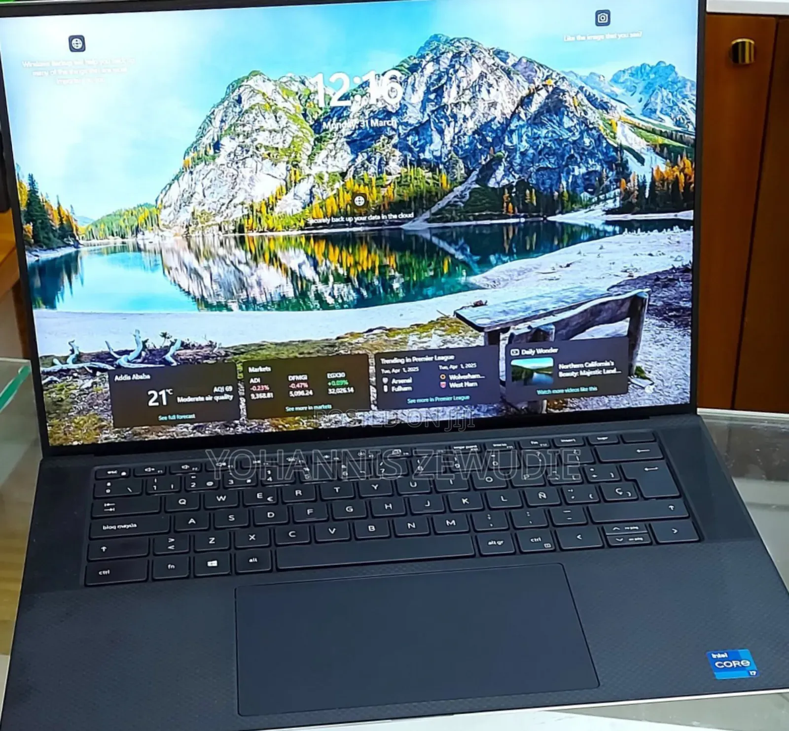 New Laptop Dell XPS 15 9510 16GB Intel Core I7 SSD 1T