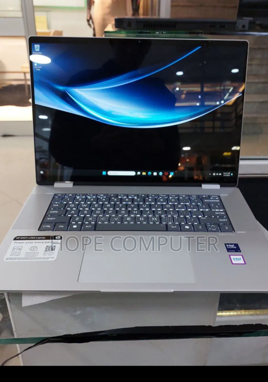 New Laptop HP Envy X360 16GB Intel Core Ultra 7 SSD 512GB