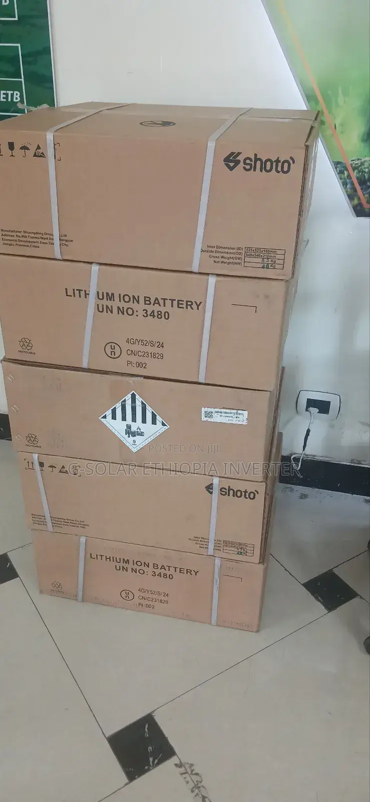 G-Power Solar + Battery Storage – Reliable Power for Ethiopi