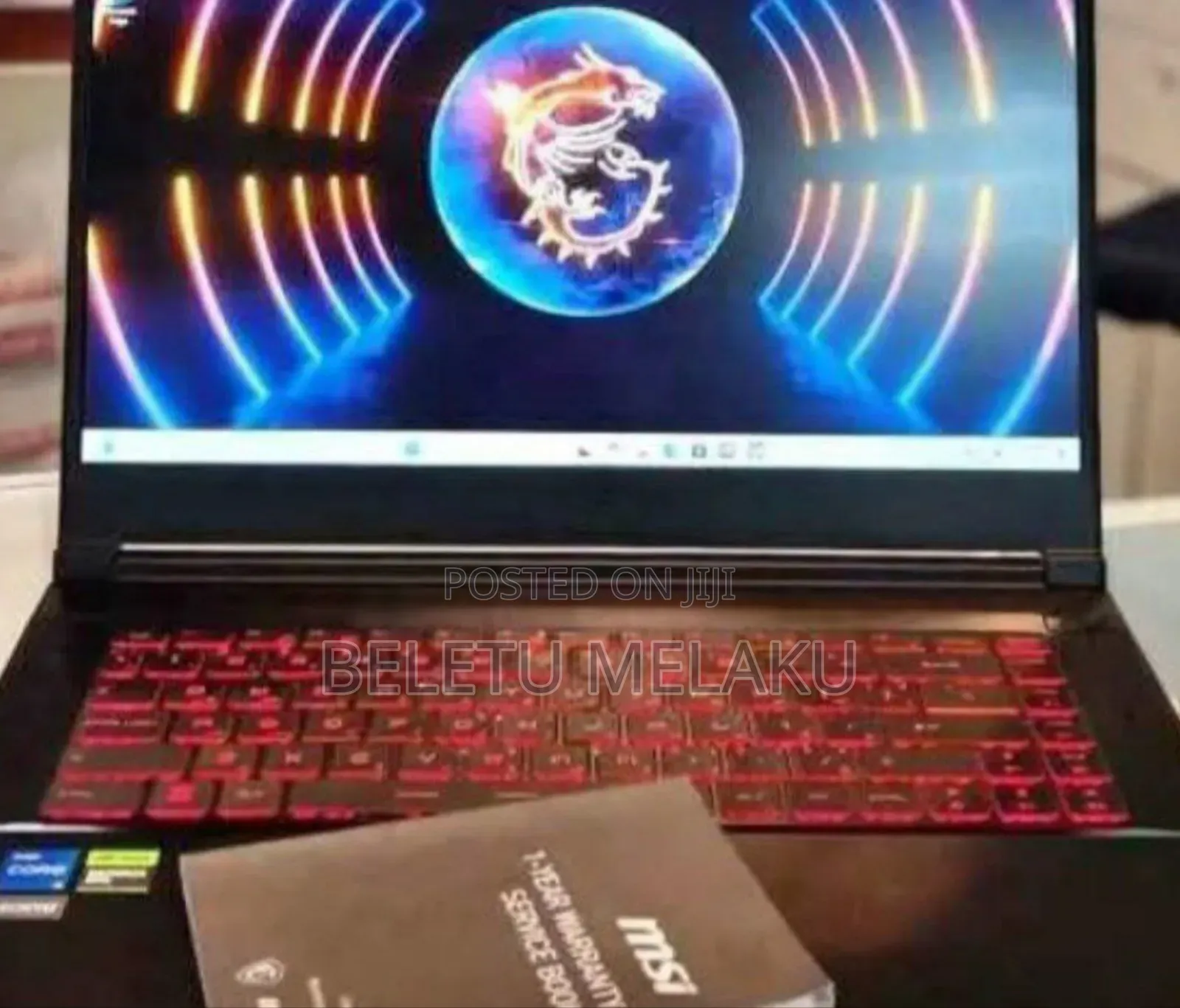 New Laptop MSI GF63 16GB Intel Core I5 SSD 512GB