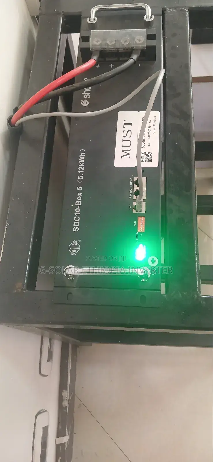 G-Power Solar + Battery Storage – Reliable Power for Ethiopi