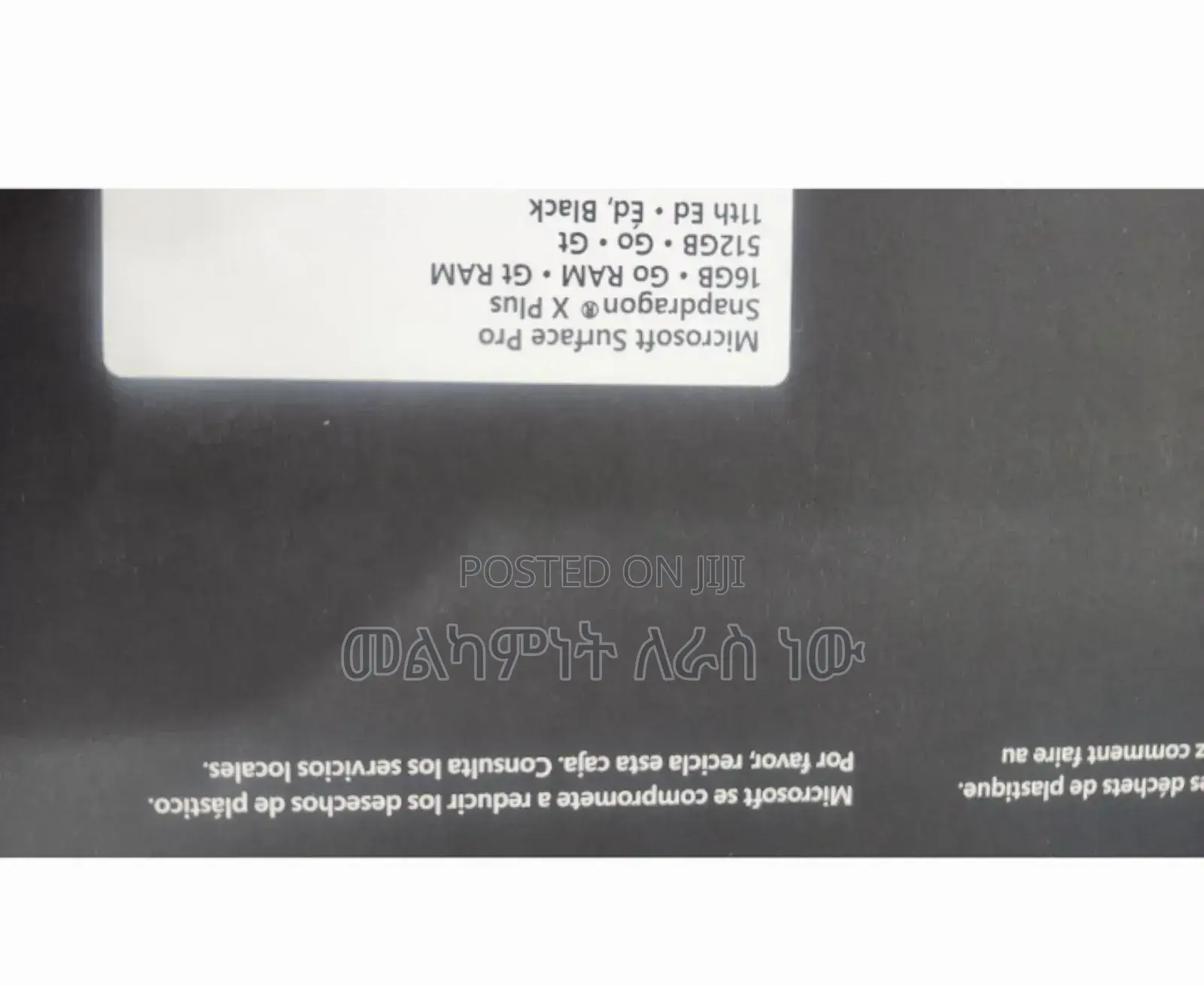 New Microsoft Surface Pro 10 16GB Qualcomm Snapdragon X Plus SSD 512GB