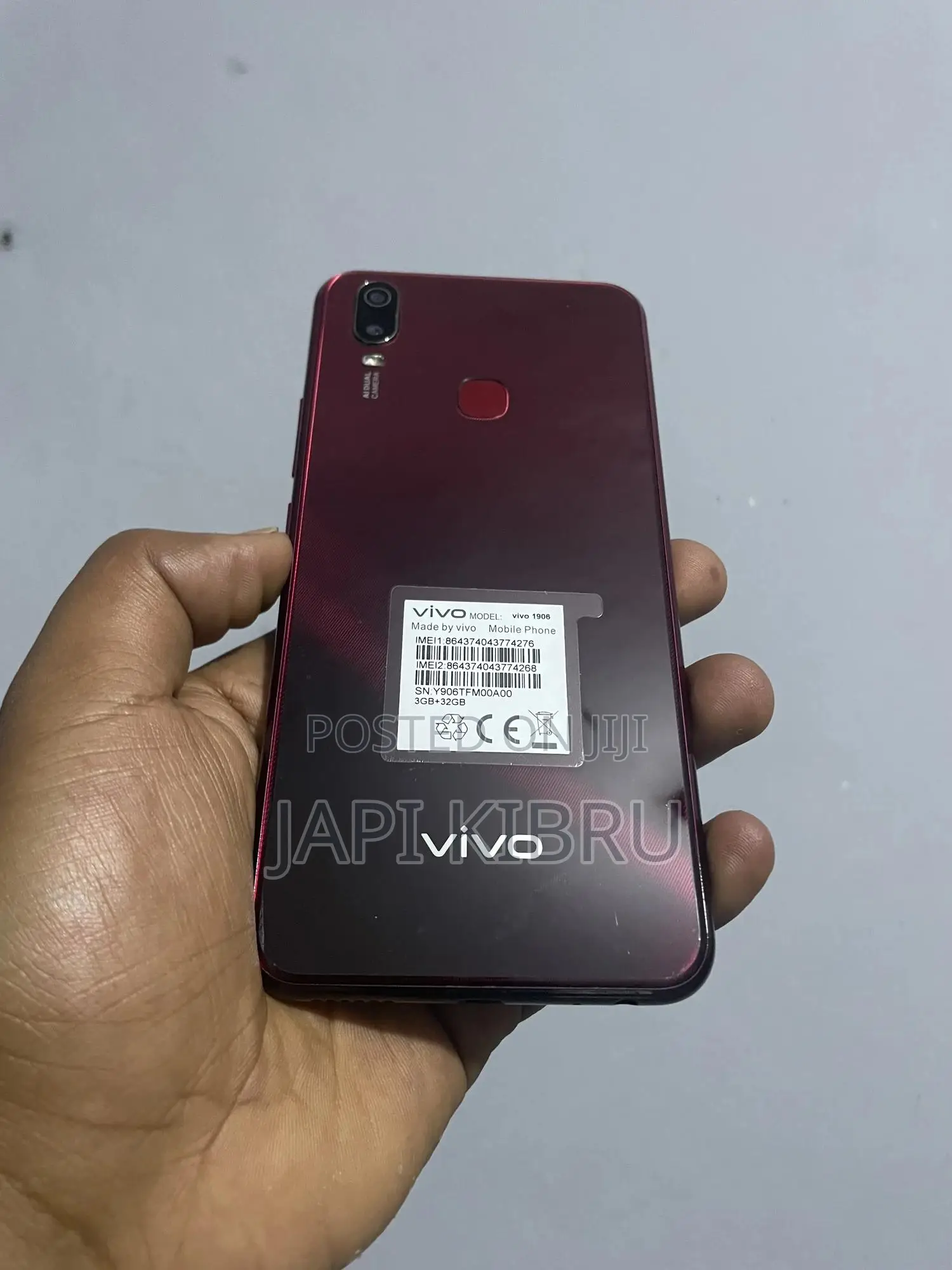Vivo U10 32 GB Red