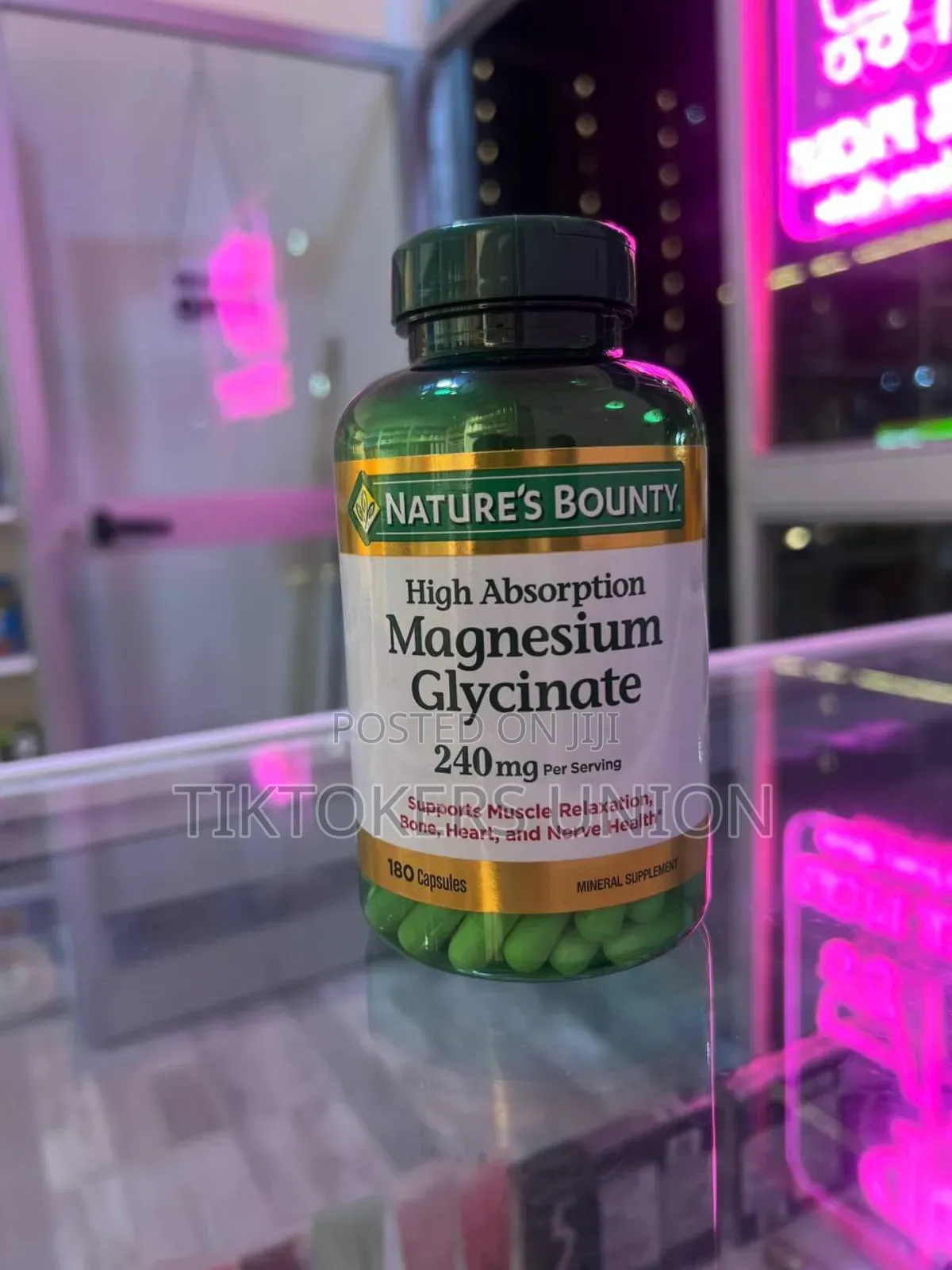 Nature's Bounty High Absorption Magnesium Glycinate