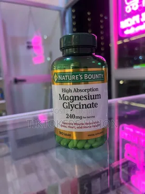 Photo - Nature's Bounty High Absorption Magnesium Glycinate
