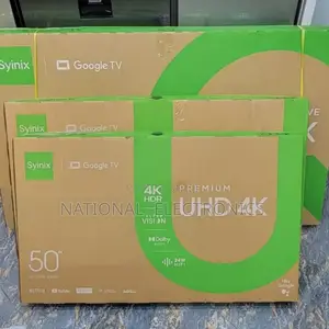 Syinix 50"Inch Tv Smart Uhd Google System Tv