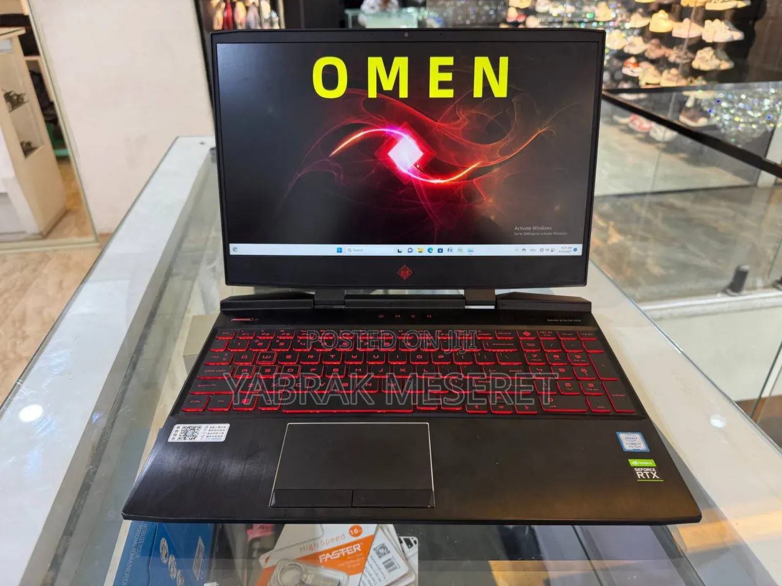 New Laptop HP Omen X 16GB Intel Core I7 SSD 512GB