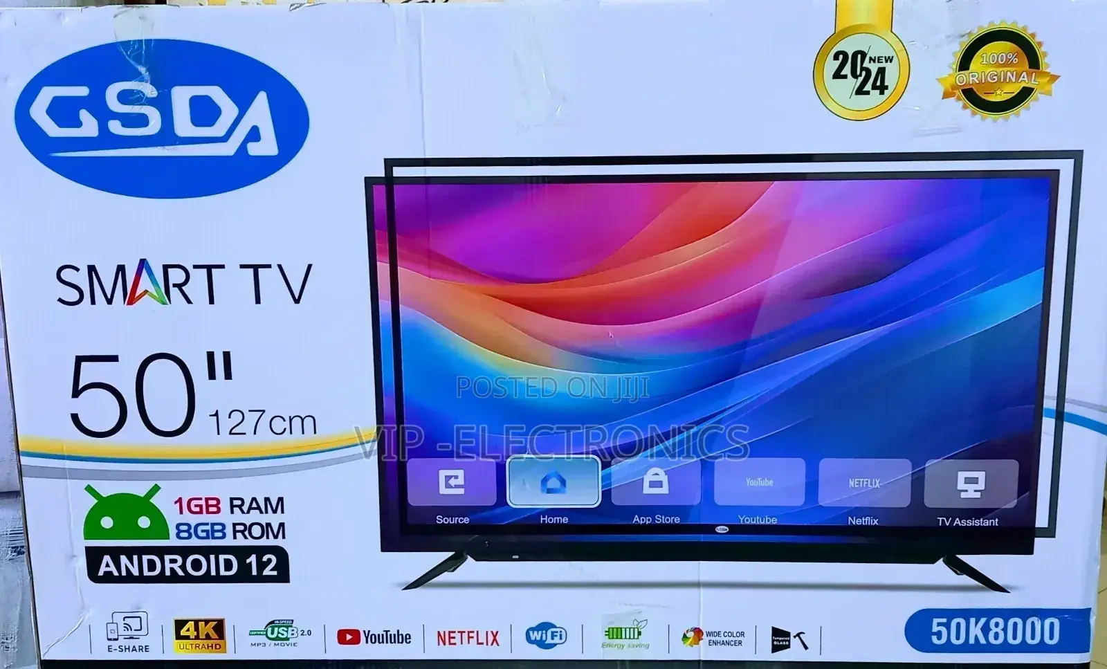 Gsda 5"Inch Tv Smart Android 12.0 Nwe Tv