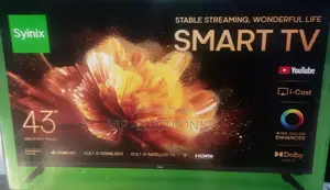 Syinix 43"Inch Tv Smart Android Tv