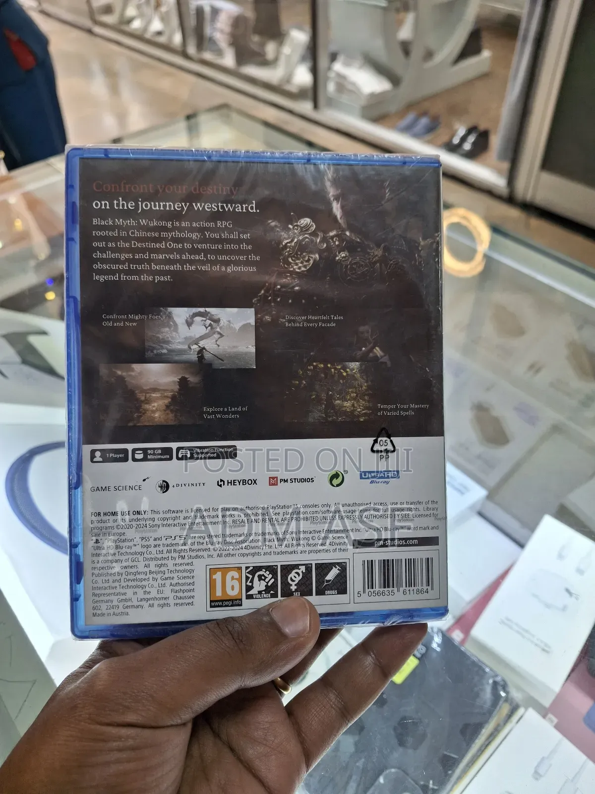 Black Myth Wukonk Ps5