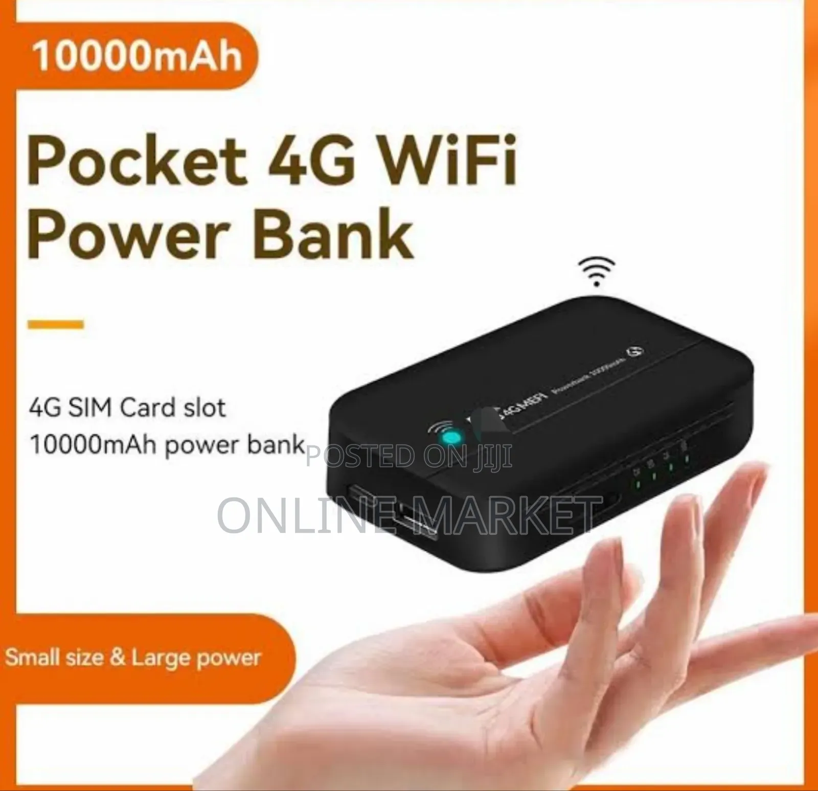 Power Bank Plus Pocket Wifi Router