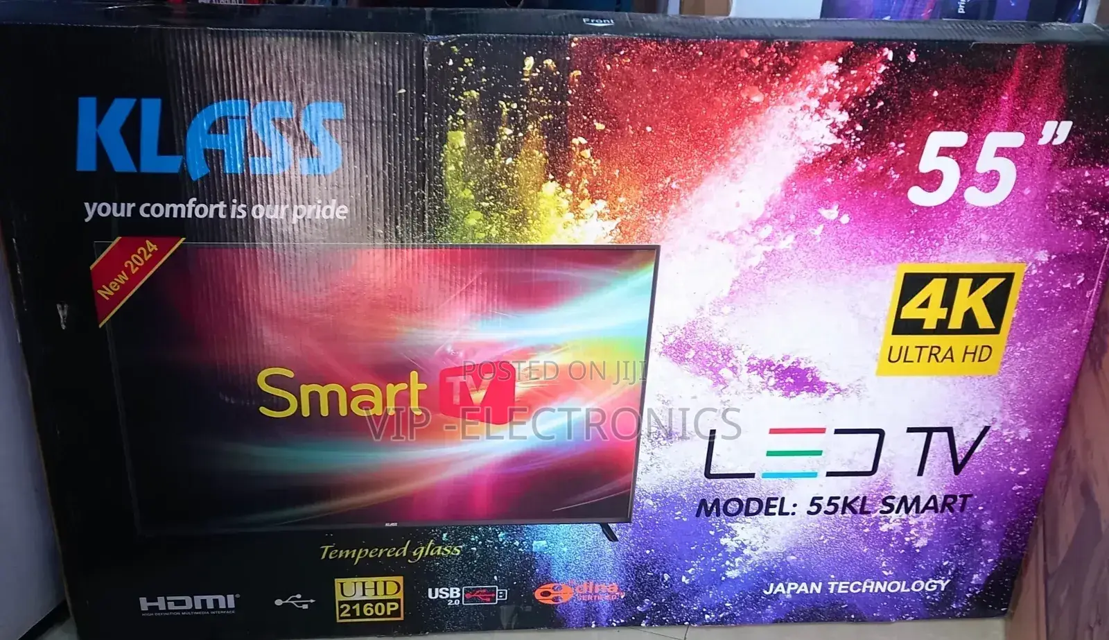 Klass 55"Inch Tv Smart Android Tv