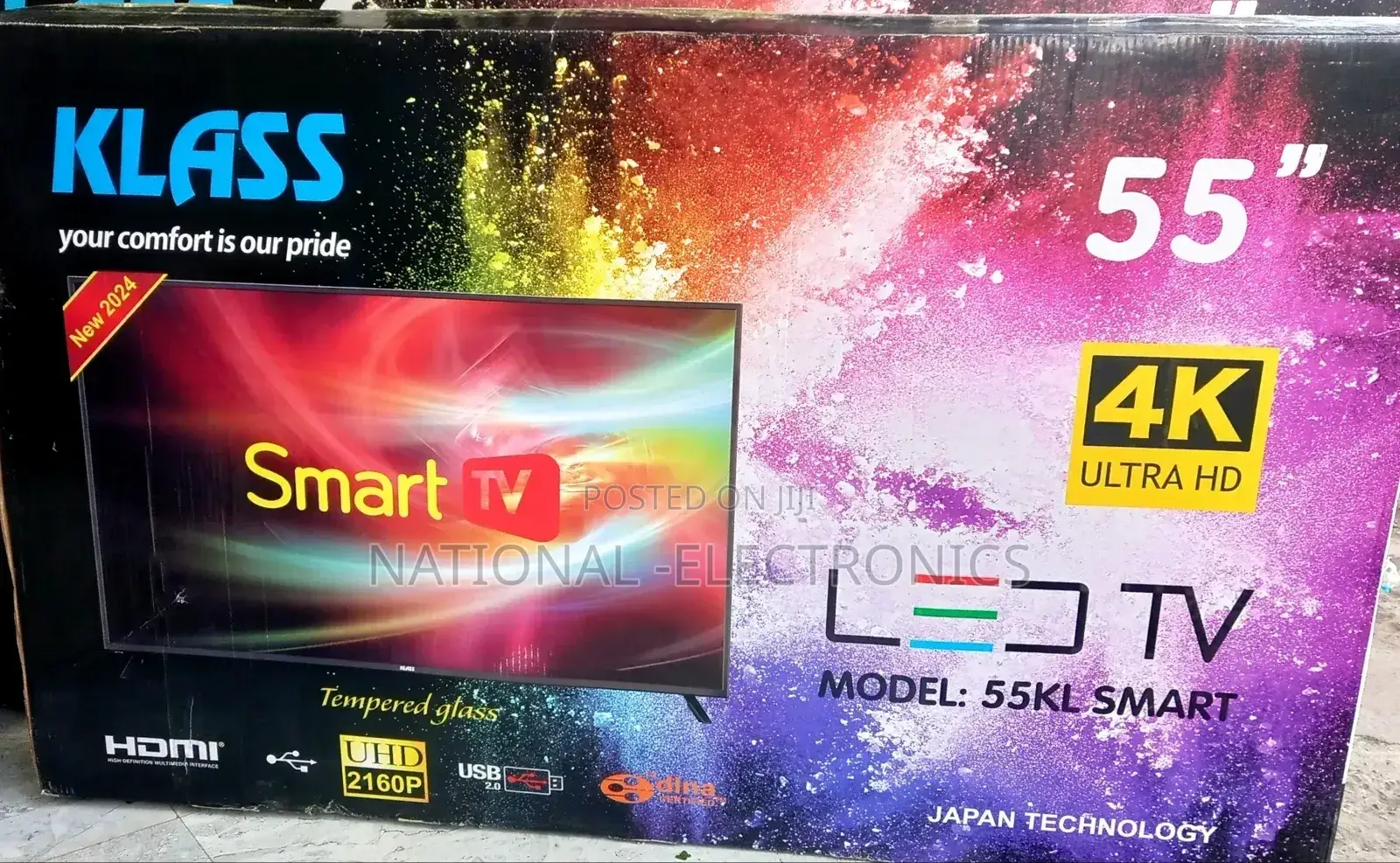 Klass 55"Inch Tv Smart Android Tv