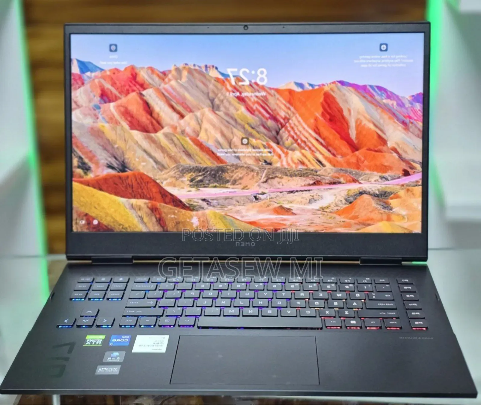 New Laptop HP Omen 17 16GB Intel Core I7 SSD 1T