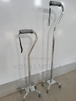 Photo - Four-Legged Cane Old Cane፸懵long-Term Use. 1 X Walking Cane.