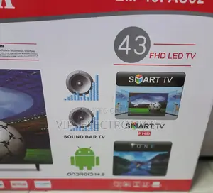 Emingtek 43"Inch Tv Smart Android 14.0 Tv