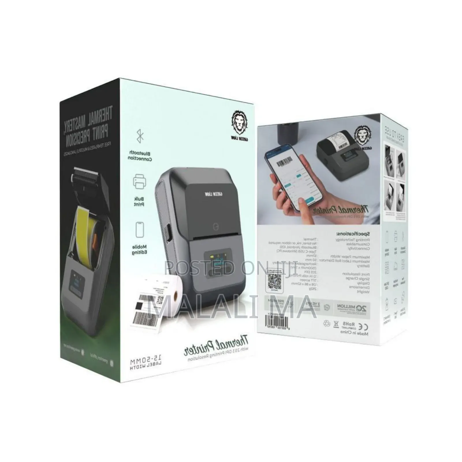 Green Lion Portable Thermal Printer