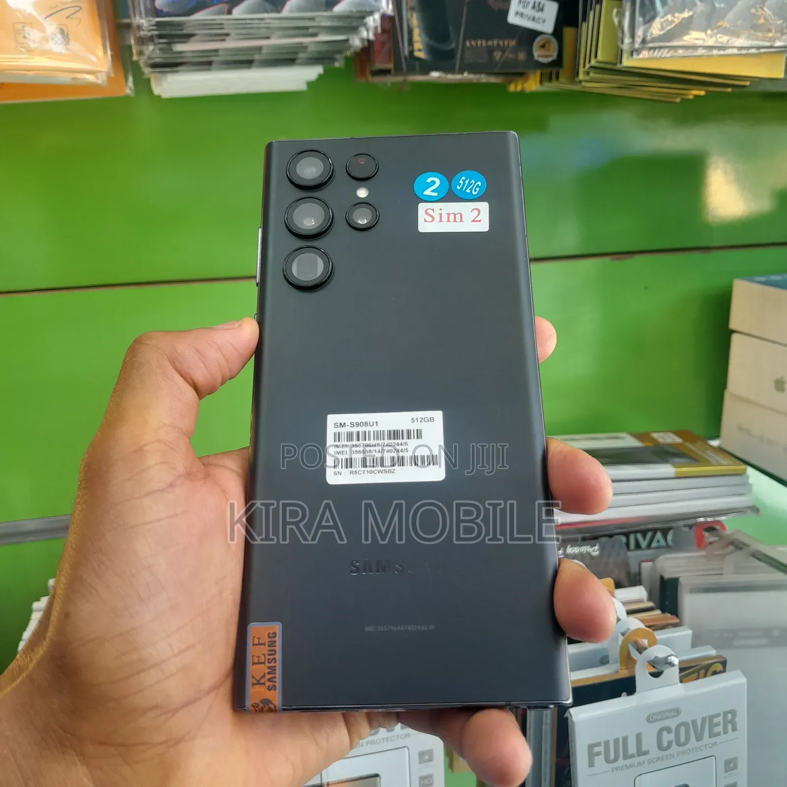 New Samsung Galaxy S22 Ultra 512 GB Black