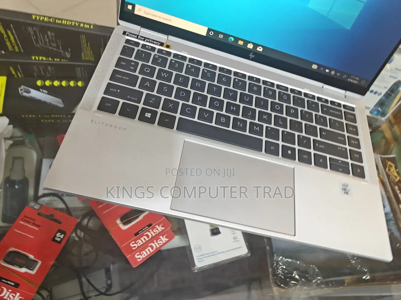 New Laptop HP EliteBook X360 1040 G7 16GB Intel Core I7 SSD 512GB